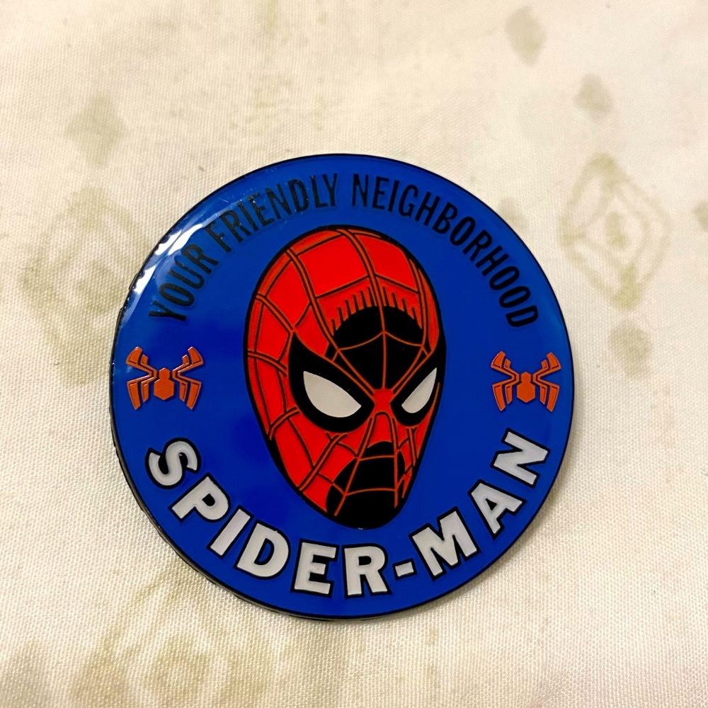 Disney Marvel your friendly neighborhood Spider-Man collectors pin